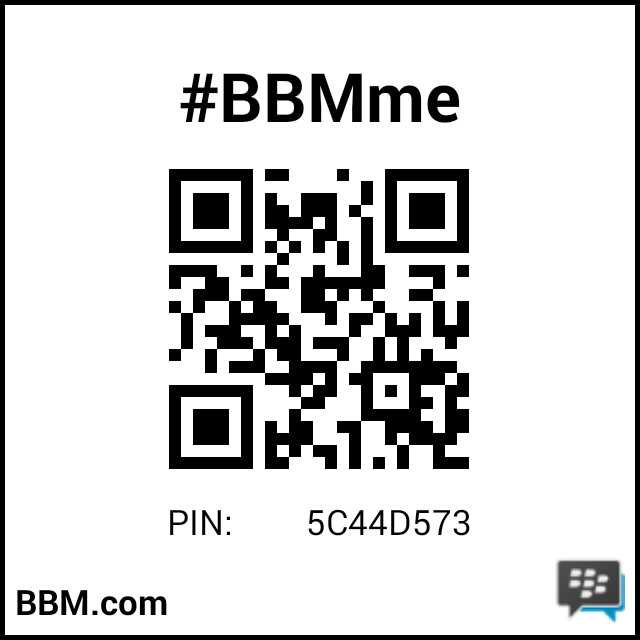 #BBMme PIN: 5C44D573
pin.bbm.com/5C44D573

BBM baru