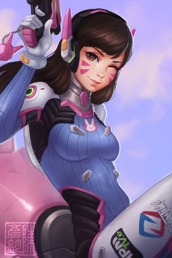 rtyourwaifu's tweet image. D.Va | Overwatch