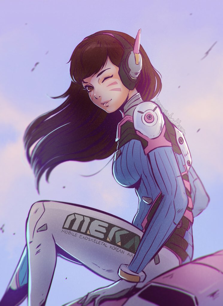 rtyourwaifu's tweet image. D.Va | Overwatch