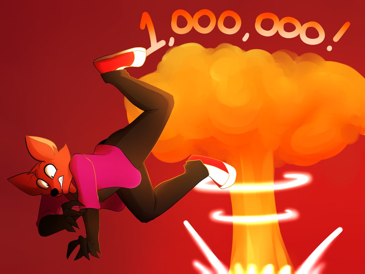 squizxy's tweet image. happy 1 million subscribe @pyrocynical