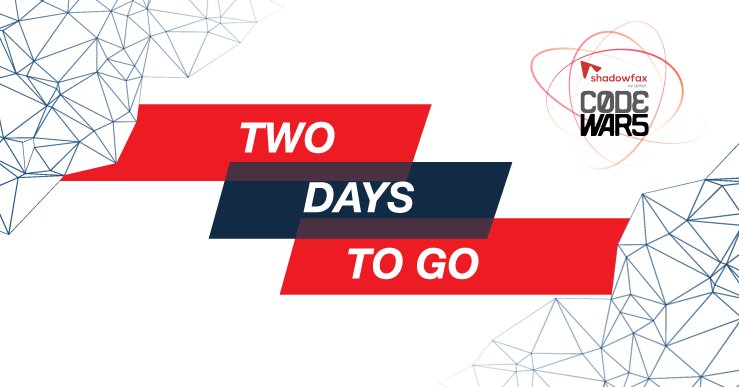 shadowfax_in's tweet image. It&apos;s almost here! Sign up now (if you haven&apos;t already): goo.gl/HZTxts #ShadowfaxCodeWars