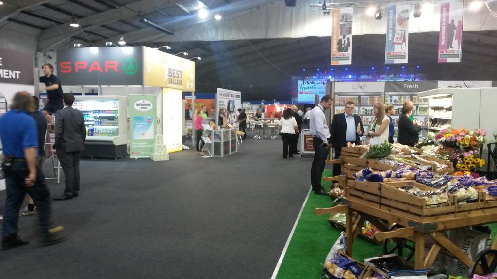 khgroves1956's tweet photo. Looking forward to a busy day at the Spar Trade Show at Westpoint Exeter https://t.co/o3bXDXBX7V