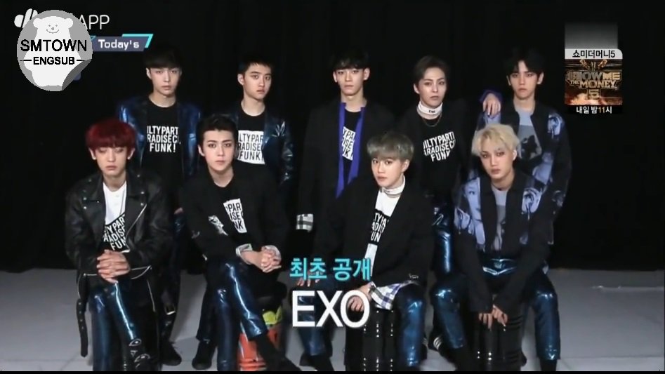 ChanHomeTH's tweet photo. 160609 เอ็กโซ ตอนช่วงเปิดรายการเพลง MCountdown
Cr.SMTownEngSub https://t.co/d8w8GUvOrX