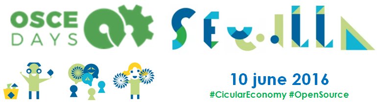 osfa_11's tweet photo. #OSCEdays Sevilla a complementary view on #circularEconomy: @SomEnergia, @guifinet, @enreda, @fablabsevilla #co_ops https://t.co/jxgynWFR2E