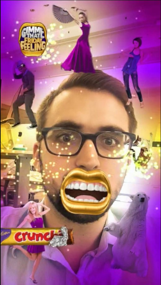 CadburyIreland's tweet photo. Ain't no party like a Crunchie dance party! #FridayFeeling 
RT for your chance to win a Cadbury hamper! https://t.co/rH6SUFddU2