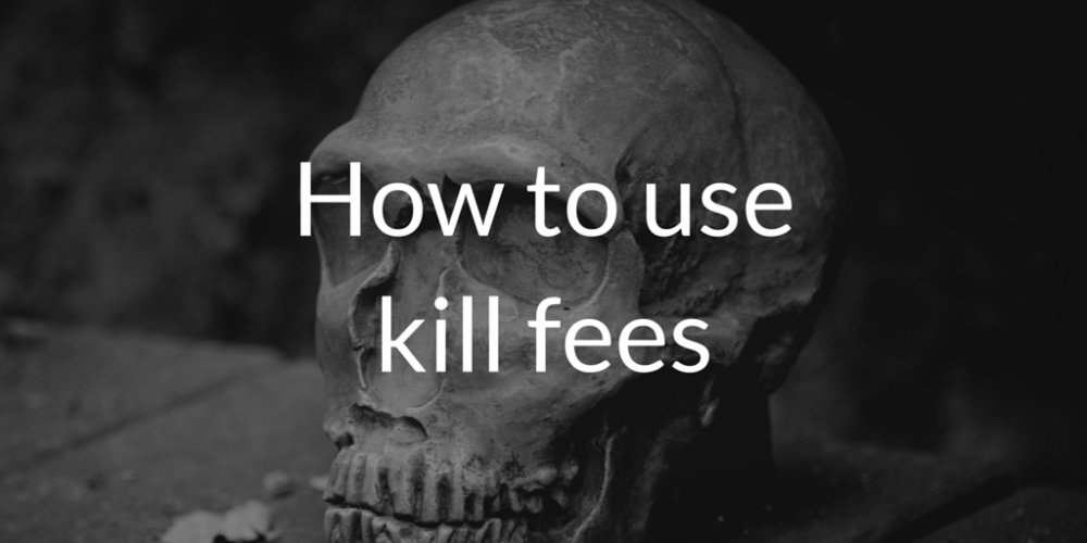 CountOnCrunch's tweet photo. What do you do if you're #freelancing and a project gets canned? Use #KillFees to get paid ➤ https://t.co/xw9OlNg8TZ https://t.co/JbUROKHRN4