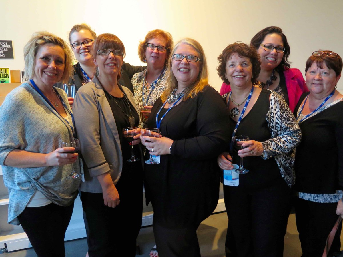 Beth Kelly Hatt + her @AquilaToursSJ superstars at CCNE Cruise Symposium <a href="/NYCEDC/">NYCEDC</a>