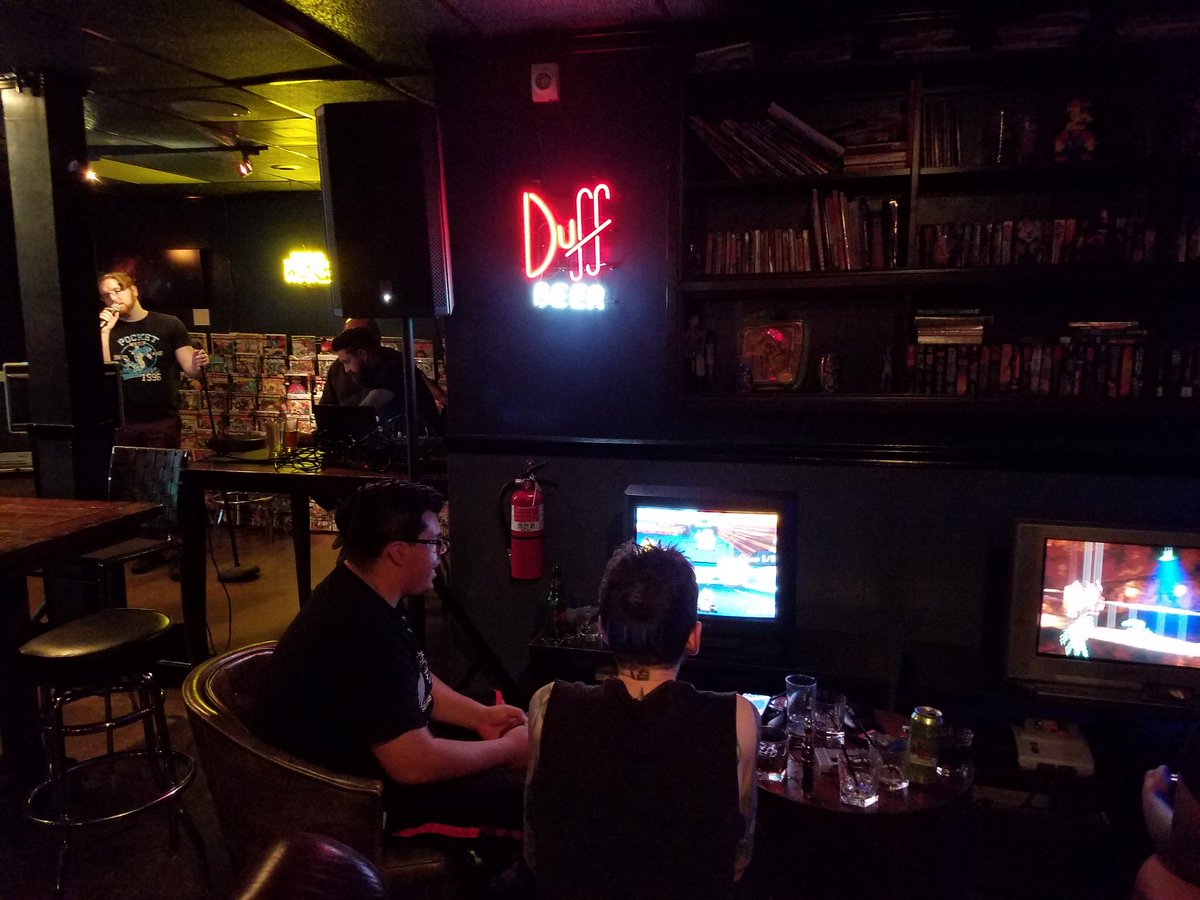 instario's tweet photo. Time after time on karaoke, Mario kart 64, DK country. #GoodTimes #NeilsBahr #WednesdayWisdom https://t.co/1EMW9Bdjun