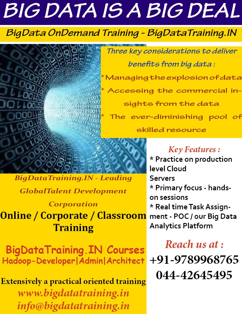 lavanyaruban1's tweet photo. https://t.co/4NYNxNC9P0 #hadoop training fees in mumbai June 20, 2016 https://t.co/q8Y0iyB3dz #bigdata #apachespark https://t.co/ryTC1K51oq