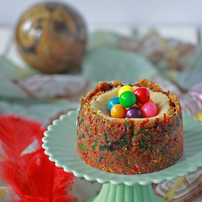 Mon gâteau au fromage BUBBLE GUM troismadeleines.com/blog/meilleur-…