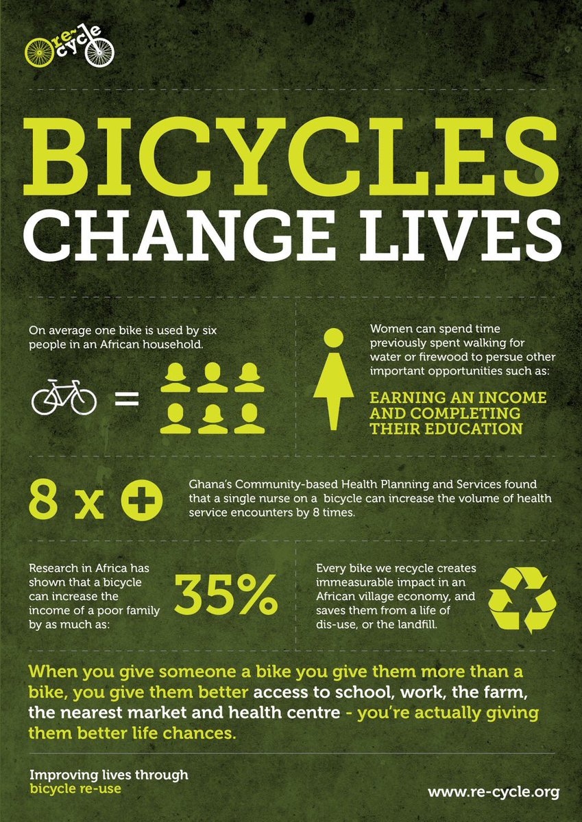 BrightGrPenguin's tweet photo. You can donate your old bike to @BicycleCharity &amp; help change lives https://t.co/pXvgX7JTaI