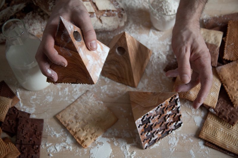 journaldesign's tweet image. Designer Making, set de tampons de cuisine par Studiolav pour décorer pains, biscuits... bit.ly/1ZzZndK