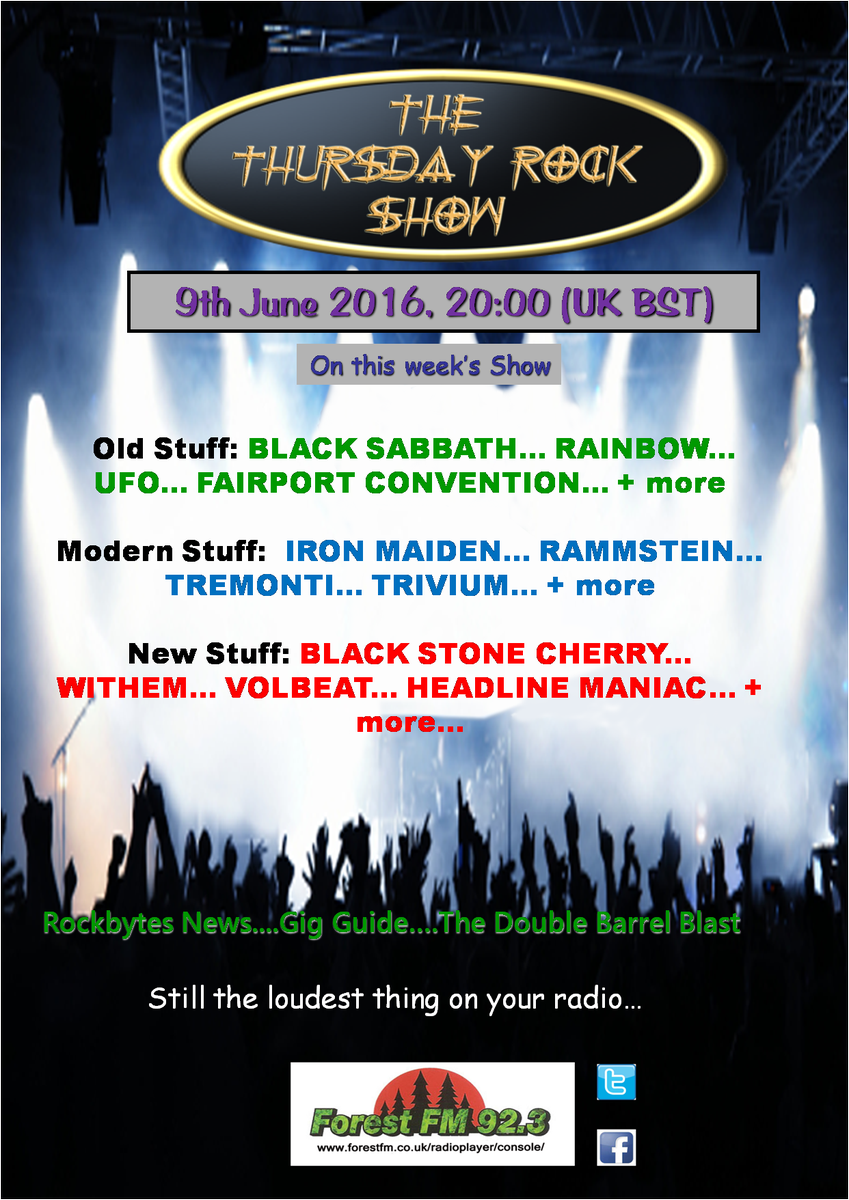 Thursday Rockshow tweet media