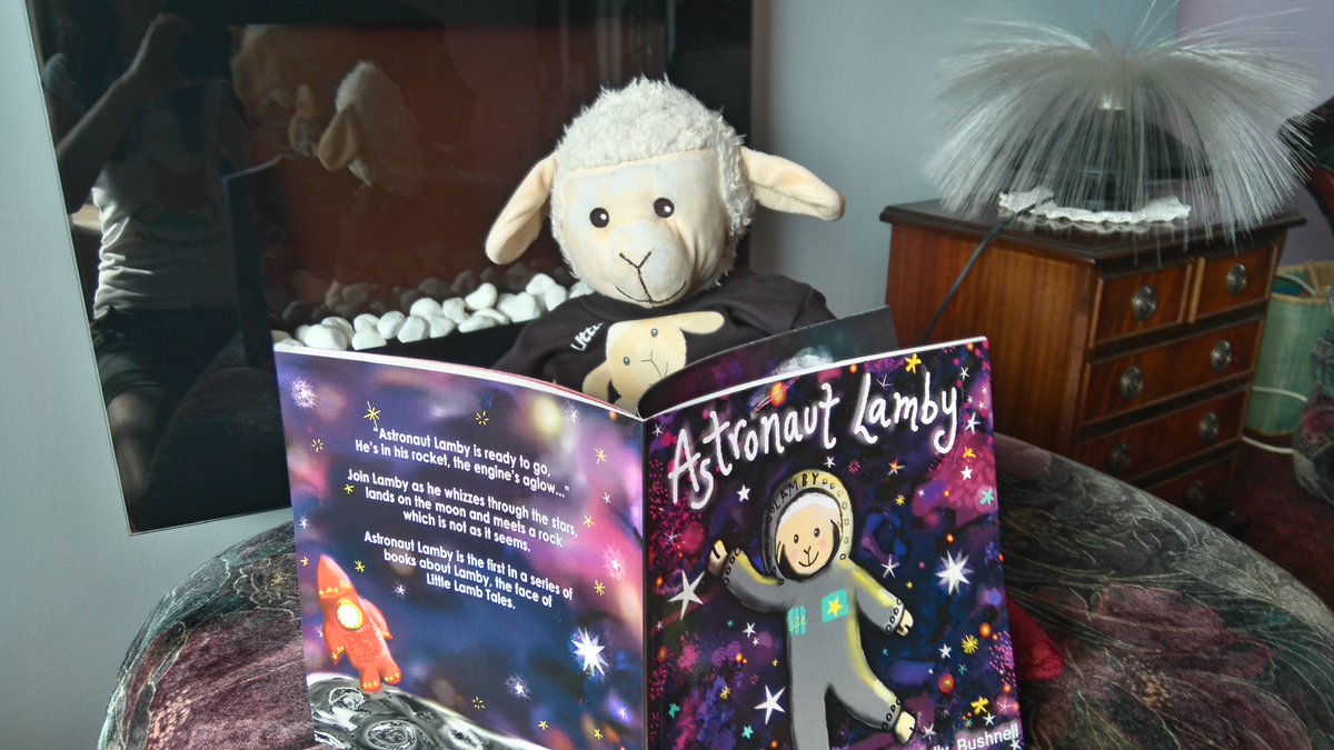 Littlelambtales's tweet photo. We love reading! Lamby is enjoying this book today it's out June 16th from #Amazon or @WriteBlend1 https://t.co/VGlCyiCRa7