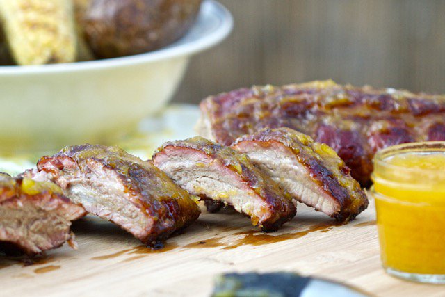 CookingOutdoors's tweet photo. BBQ Baby Back Ribs with Orange Mango BBQ Sauce https://t.co/BwsSeBft71 https://t.co/41bZS19sEq