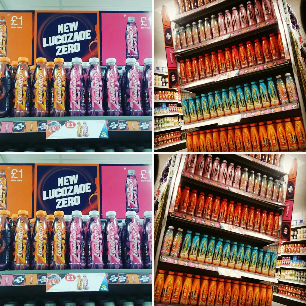 Have you tried the new #LucozadeZero #lucozadetakeover #energy  only £1 #mylocal