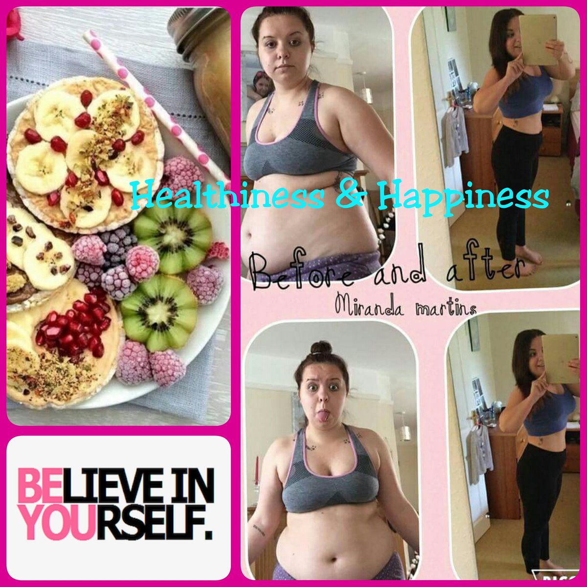 _Healthiness_'s tweet photo. Wil jij ook zo'n voor&amp;na foto 📷💪 &amp; 1kg p week #afvallen? 😄 Stuur mij een pb voor meer info 💌 #juiceplus #gezond https://t.co/vfniWwfVdY