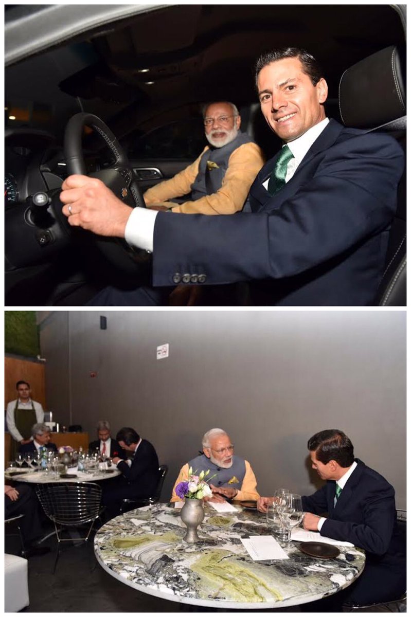 desh_bhkt's tweet image. #ModiInMexico