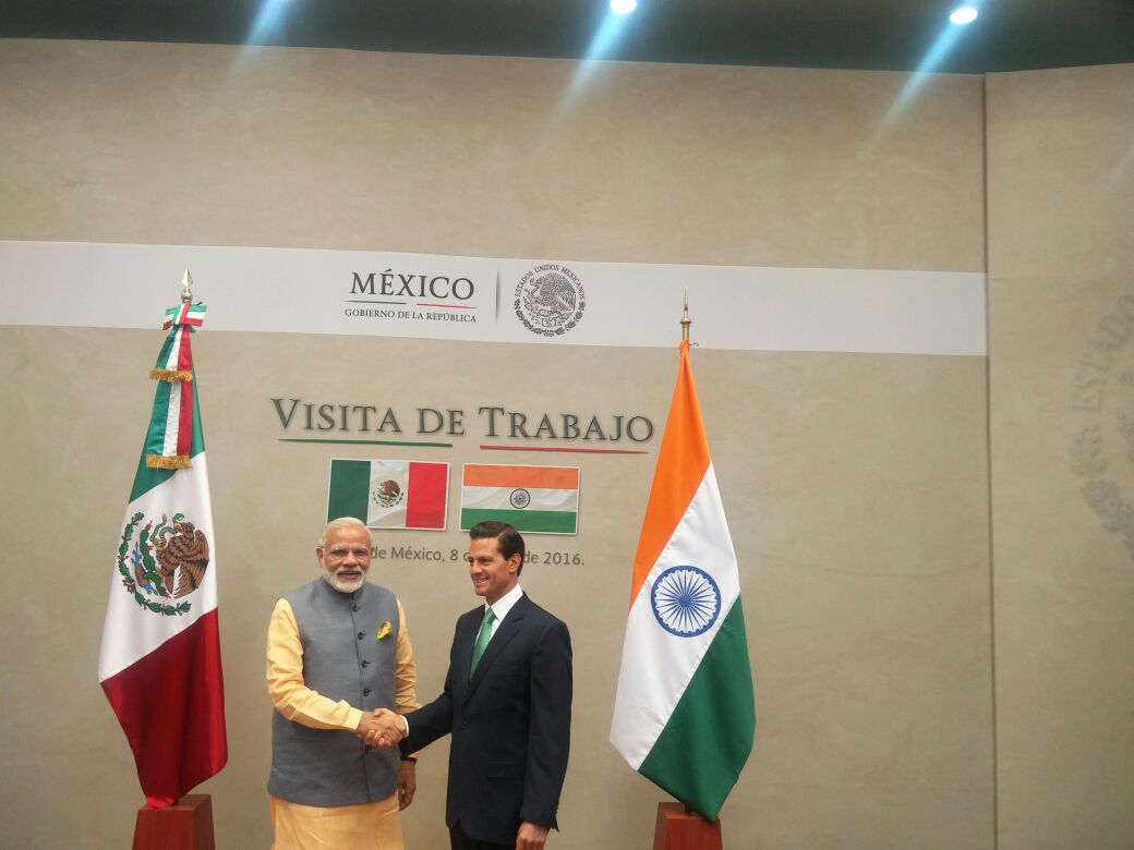 desh_bhkt's tweet image. #ModiInMexico