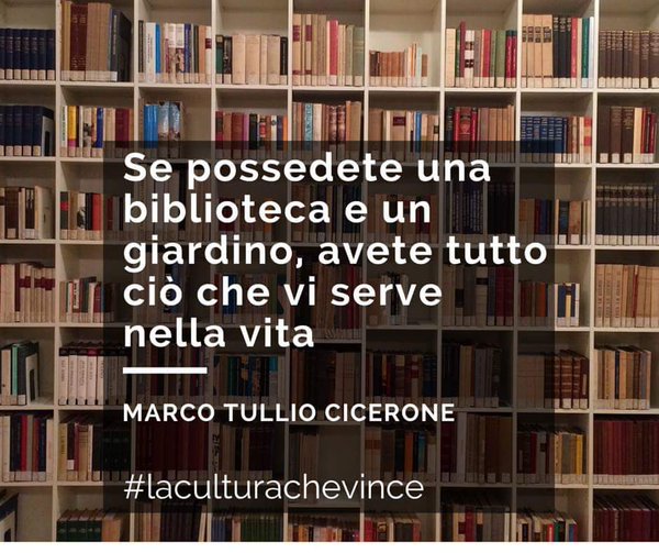 ShiftINFavola's tweet photo. #laculturachevince #laculturasalveràilmondo https://t.co/7lDBKWixQA