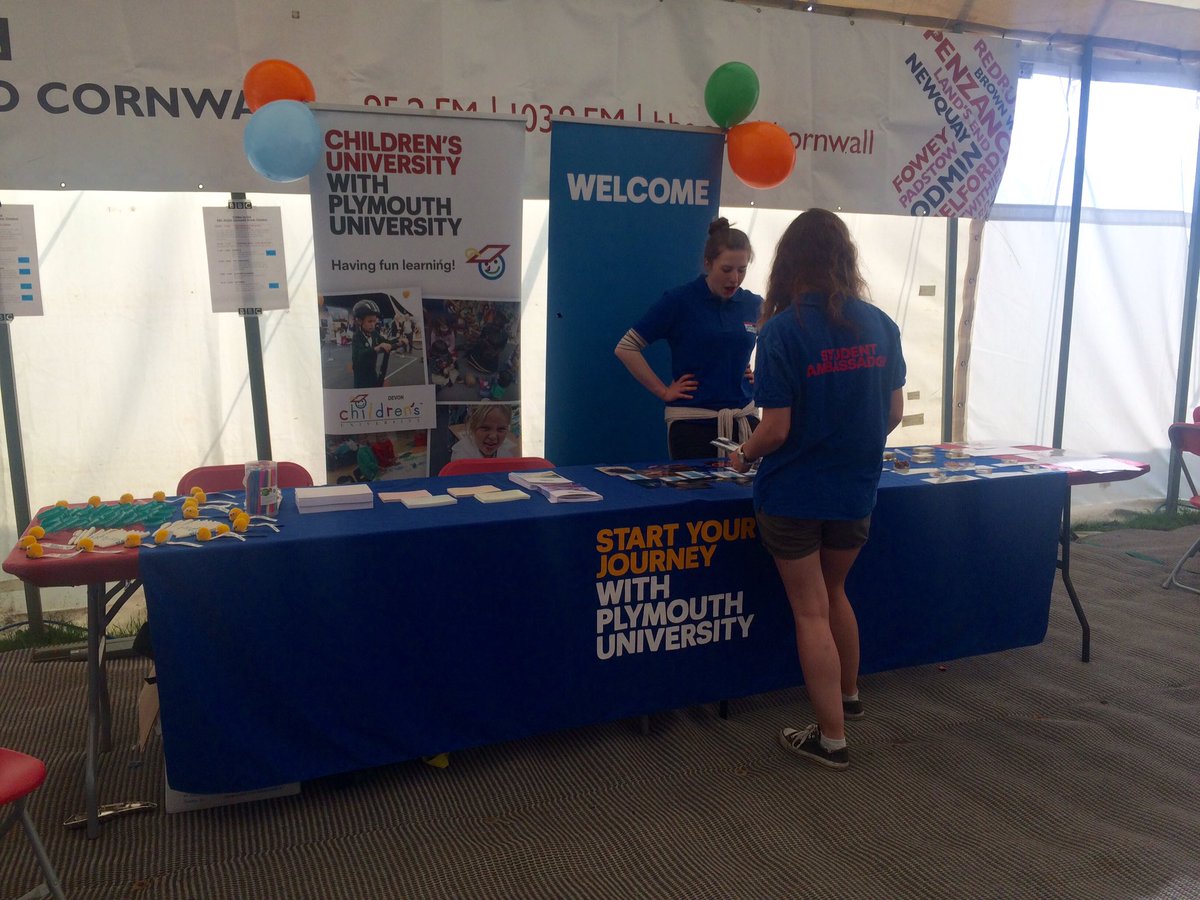 JazzyJx's tweet photo. Ready for the Royal Cornwall show, representing the Children's University #plymuni #plymuniapply #cuuniversity https://t.co/QaSolWUubP