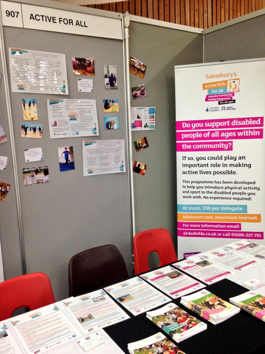 AllForActivity's tweet photo. We're in place for Kidz South @KidzExhibitions here in Reading. Come and say hello, stand 907! #AK4A https://t.co/Cge0bbp2rt