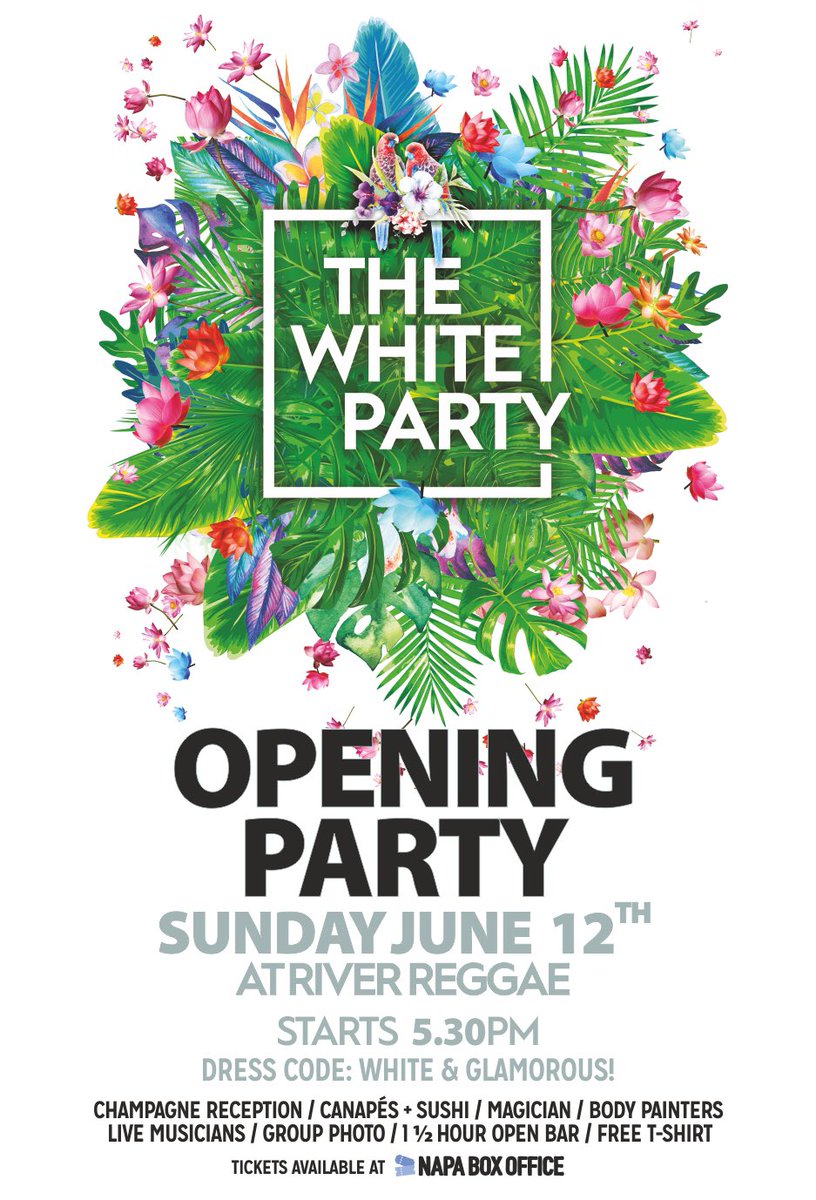 For the freshest event in #ayianapa don't hold back and get your tickets now from <a href="/napaboxoffice/">Ayia Napa Box Office</a>. Sunday June 12th☀️