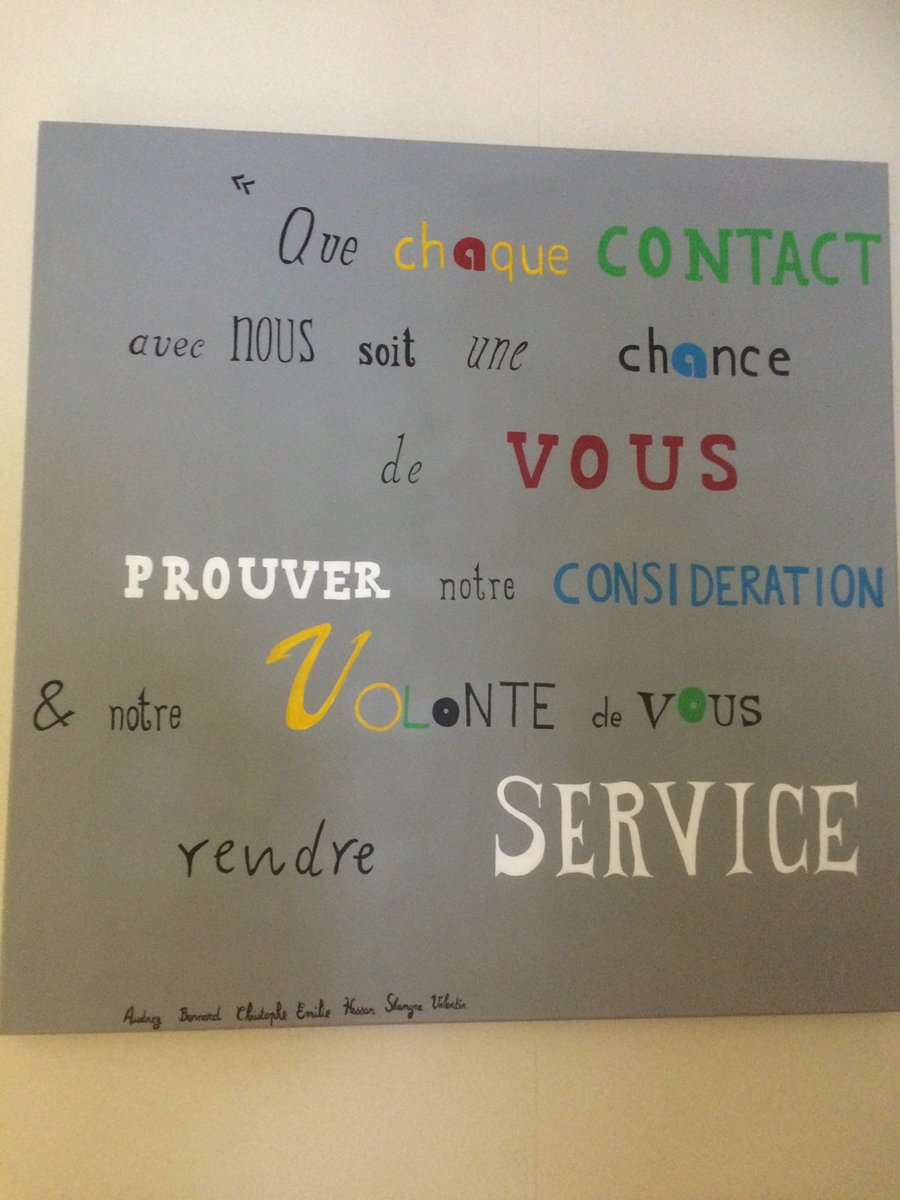 06_lengele's tweet image. L&apos;agence #bnpparibas #montfermeil s&apos;engage dans #PreferenceClient et l&apos;affiche