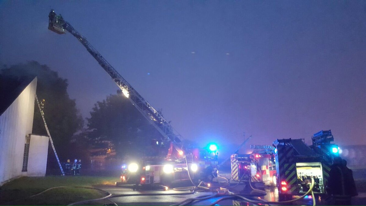 DubFireBrigade's tweet image. We still have one pump on scene at a Church fire on Huntstown Way in #Mulhuddart. We received the call at 0130.
