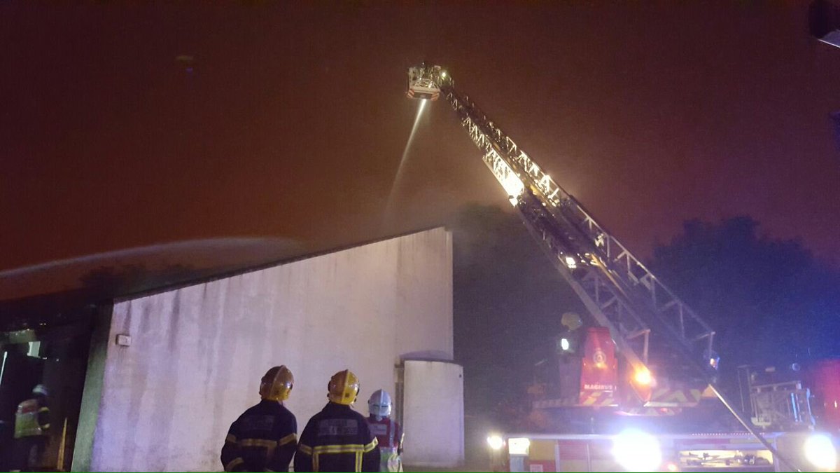 DubFireBrigade's tweet image. We still have one pump on scene at a Church fire on Huntstown Way in #Mulhuddart. We received the call at 0130.