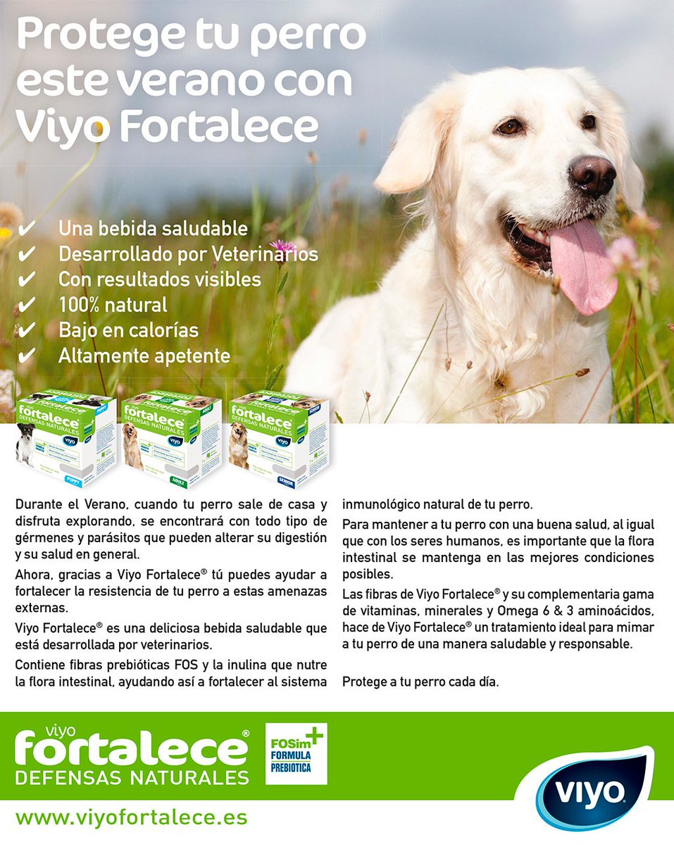 AnimalsdogSl's tweet image. Previene con @ViyoFortalece 
Pruébalo y te quedaras con el.
