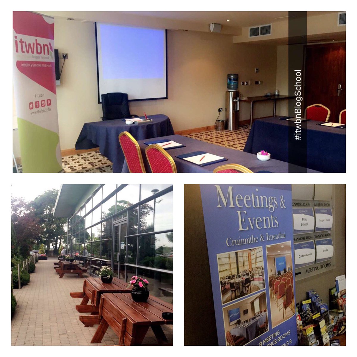 itwbn's tweet photo. Looking forward to welcoming our new students to #itwbnBlogSchool @ConnachtHotel today w/ @educatedmachine #itwbn https://t.co/7QTaC9HYD7