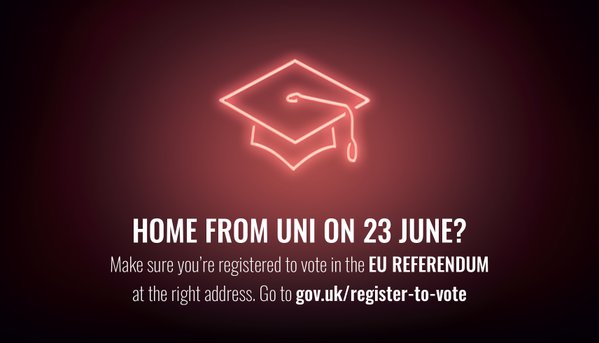 UWSstudents's tweet photo. If you haven't registered to vote yet the deadline has been extended until midnight tonight! https://t.co/MAPdQL45l6 https://t.co/O4m9lYJj1E