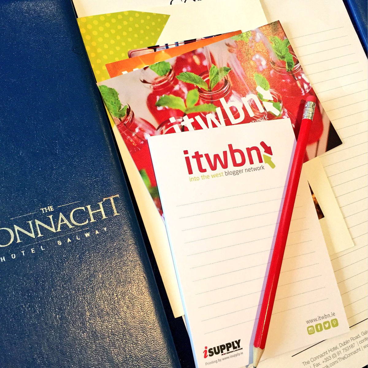 itwbn's tweet photo. Here we are! #itwbnBlogSchool at @ConnachtHotel bright and early! #ITWBN #Irishbloggers https://t.co/NvDGYmlPeb