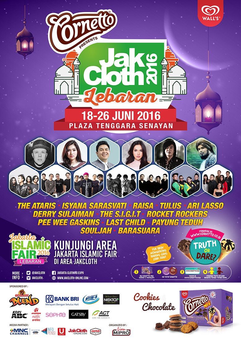 RR perform 18 Juni di <a href="/JakCloth/">JakCloth</a> Lebaran 2016, merapat FRIENDS dptkan produk" kece bwt dpkai Lebaran nanti 😁😁