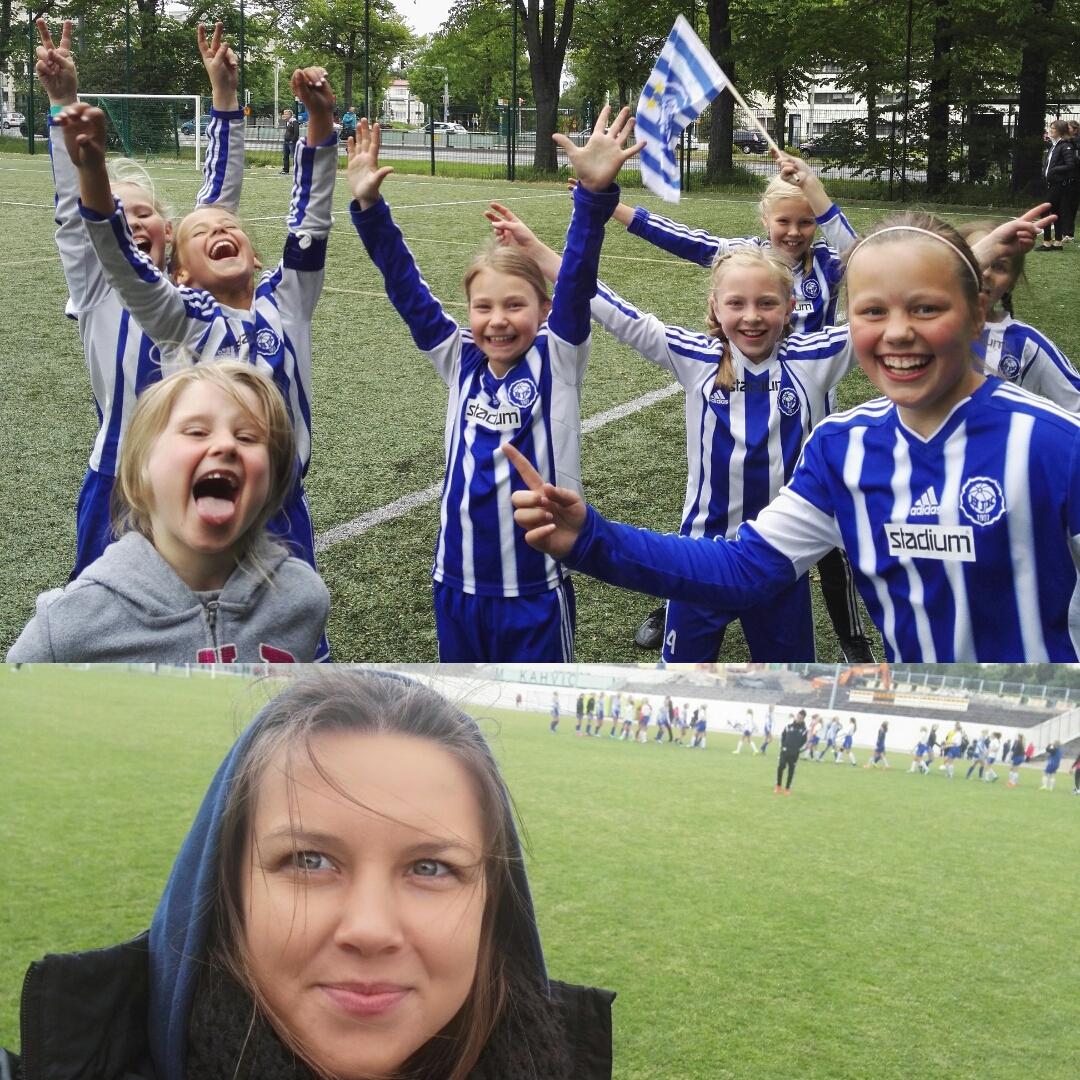 Mahtava meno tänään #StadiCup -turnauksessa Käpylässä ja Töölössä! Voitonriemua! @HJK_ry