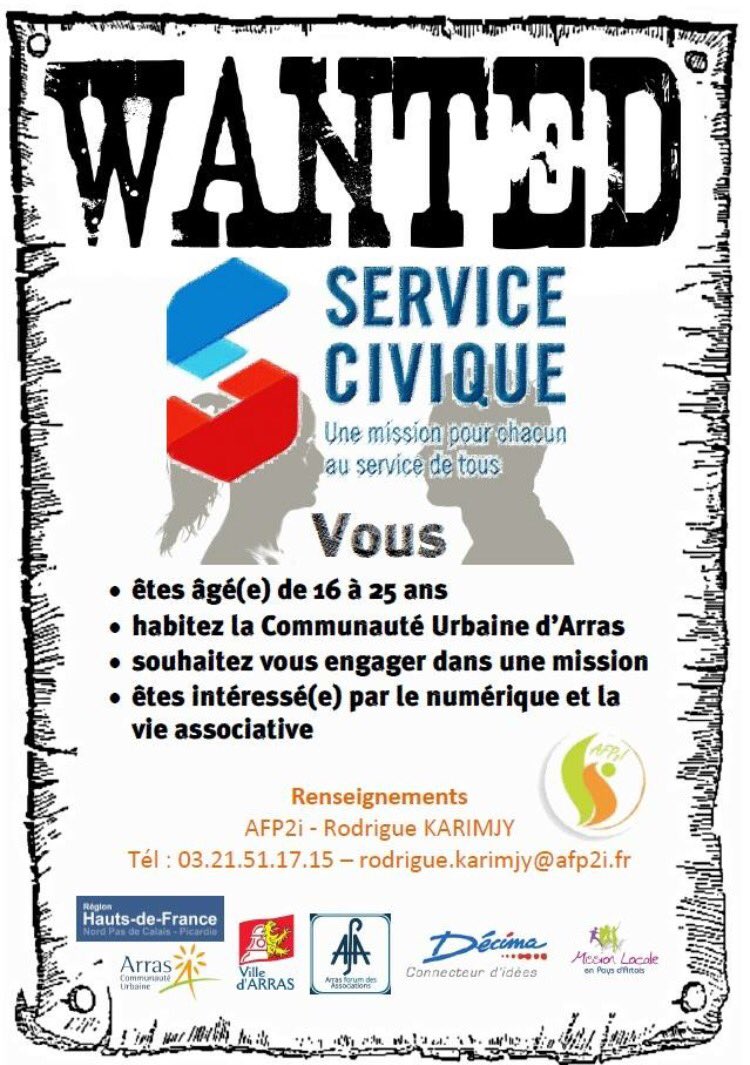 Partenariat <a href="/Atoutjeunesse/">Atout Jeunesse Arras</a> et <a href="/AFP2i/">AFP2i</a> : rejoignez l'équipe des Trophées ! <a href="/GrandArras/">Com. Urbaine Arras</a> <a href="/VilleArras/">Ville d'Arras</a>  <a href="/DECIMA6/">DECIMA</a>