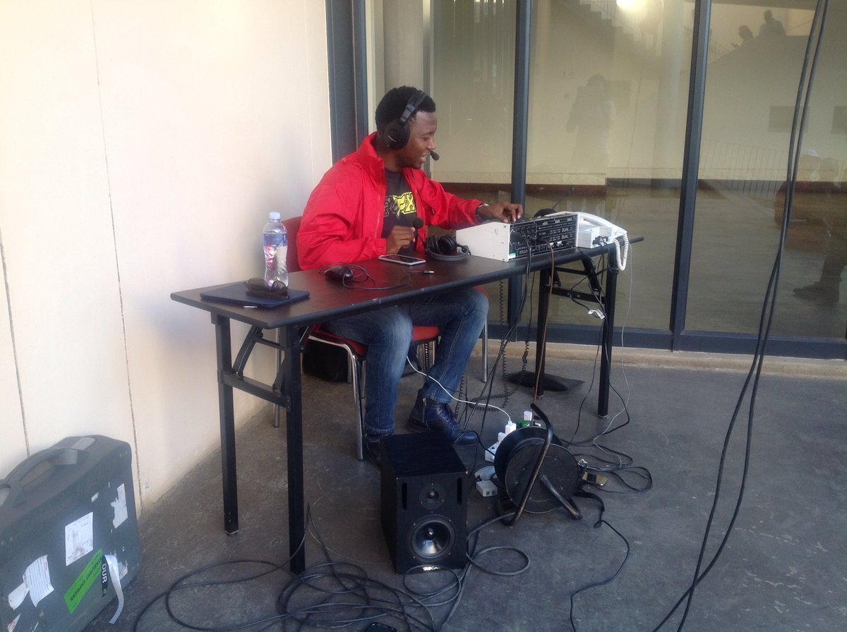 BikoFoundation's tweet photo. @Dj Khathide"Tshata"Ngobe with @ThisIsSelby on the decks live @BikoFoundation Centre. https://t.co/40Qz9knsdR