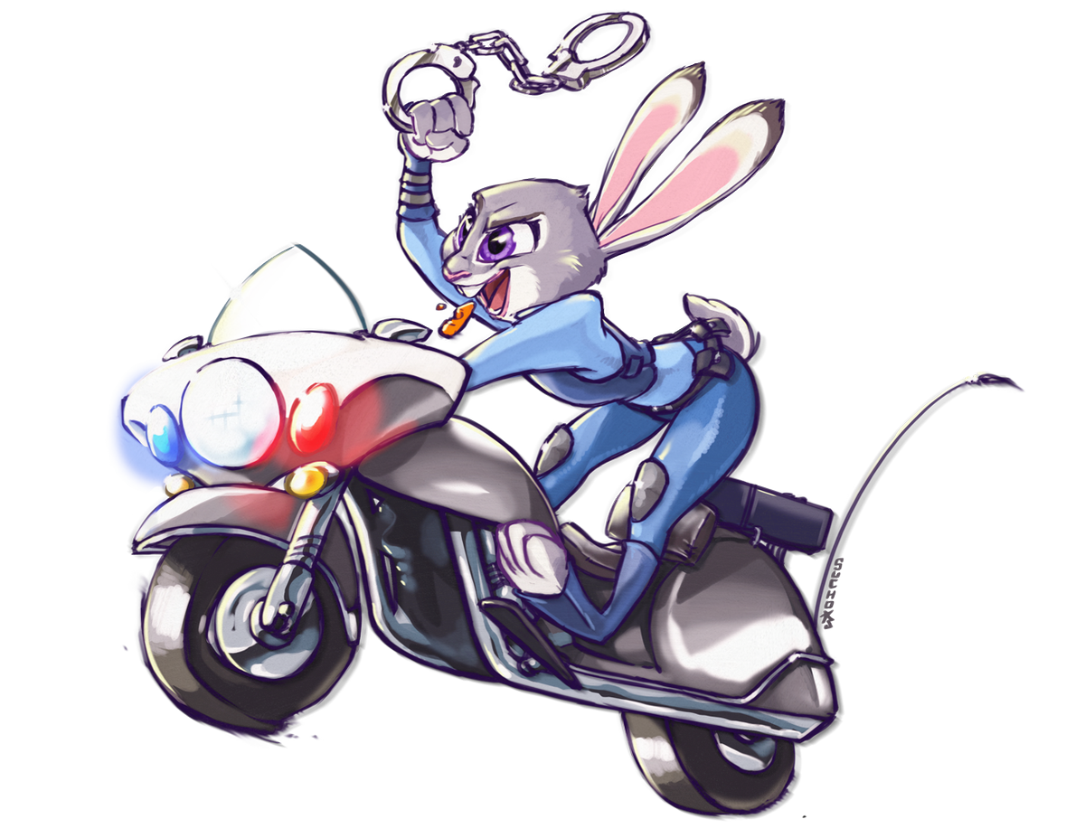 Sorry I've been gone for a while, just finished this Judy Hopps commission. One more to go!