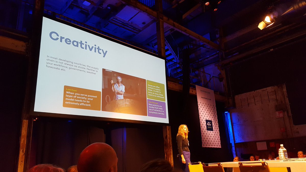 Inspirerende <a href="/AnkievanWersch/">Ankie van Wersch</a> van <a href="/Enviu/">Enviu</a> hoe je met brains,  lef en creativiteit duurzaam impact kan maken.<a href="/Districon/">Districon BV</a>