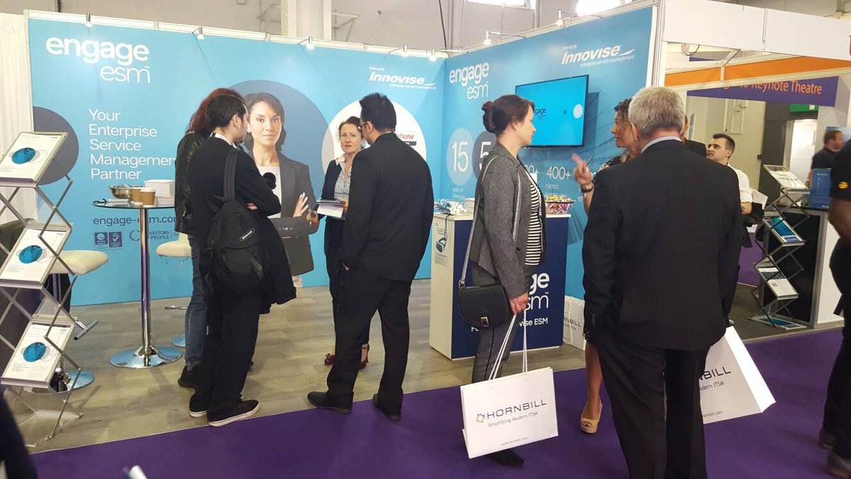 It is looking like it is going to be another busy day @SITS_UK .  Come and join us <a href="/engageesm/">Engage ESM, an Eviden Business</a>  on stand 904