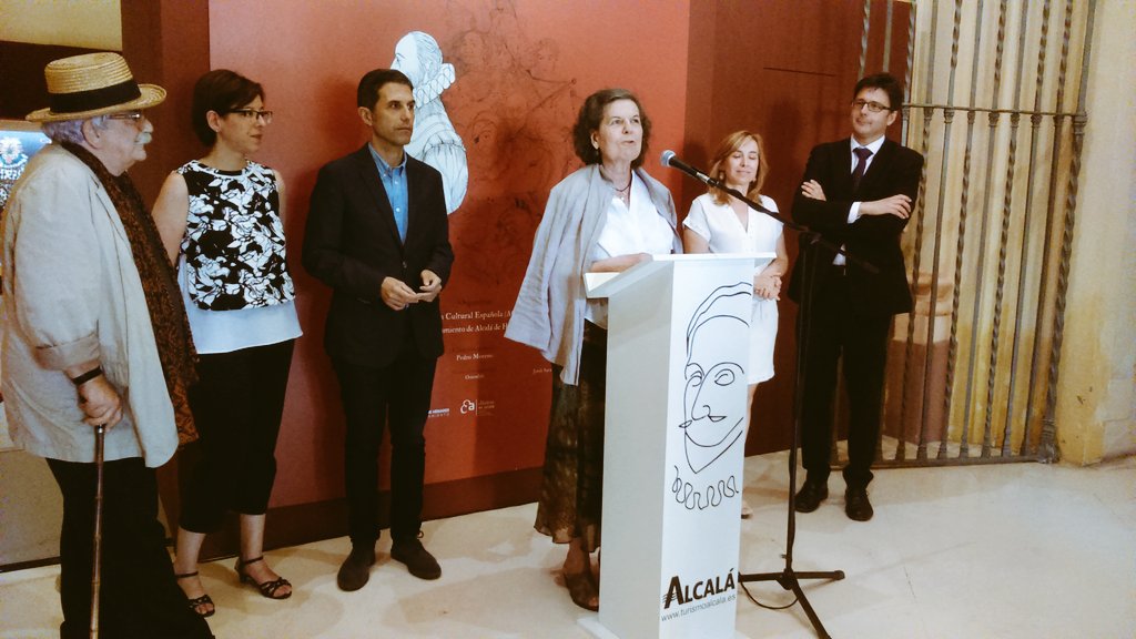 sevenfilms7's tweet photo. #inauguración de @acecultura #16personajesquemaravillany...MigueldeCervantes hicimos el #audiovisual @sevenfilms7 https://t.co/SDKWTny5J6