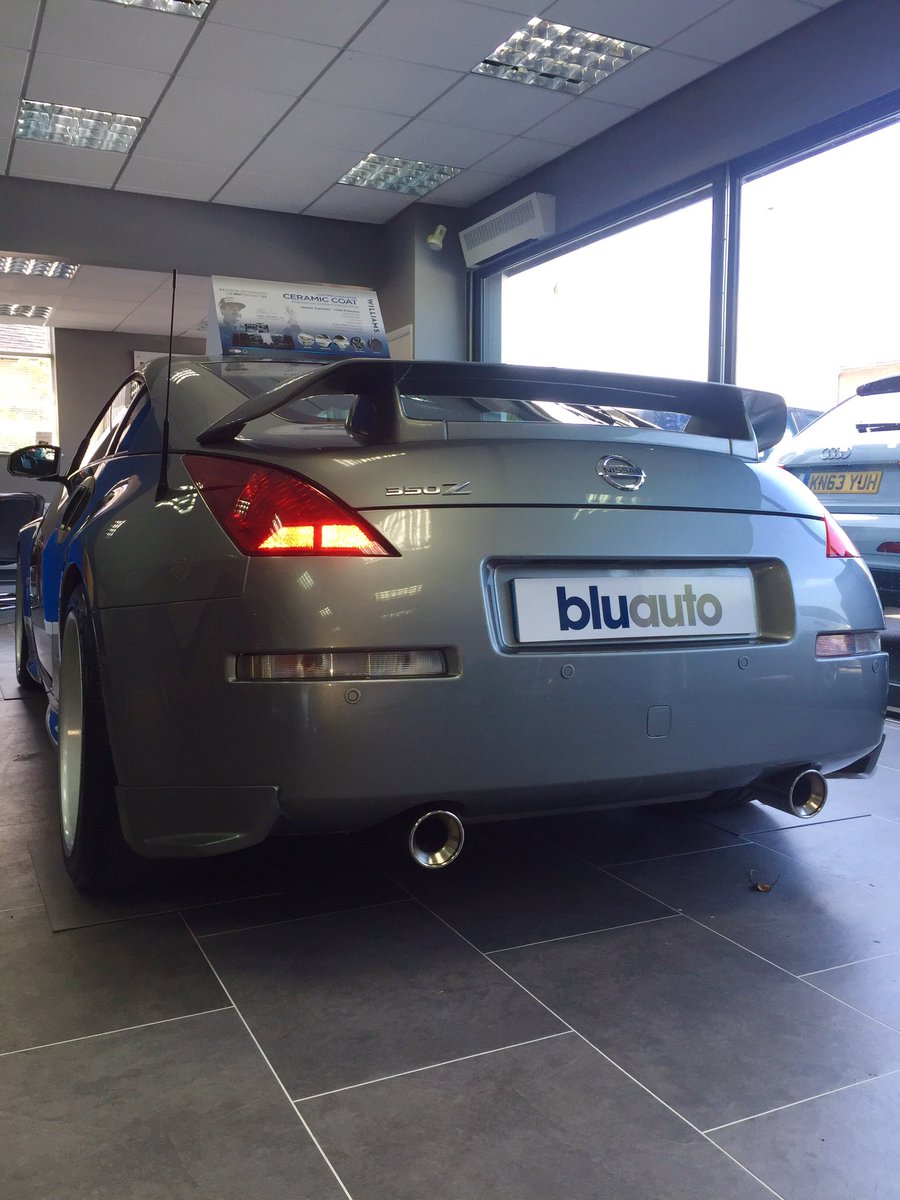 Our Nissan 350Z GT. A rare upgraded model that offers 308bhp and performance exhaust system. m.bluauto.co.uk/used-car-nissa…