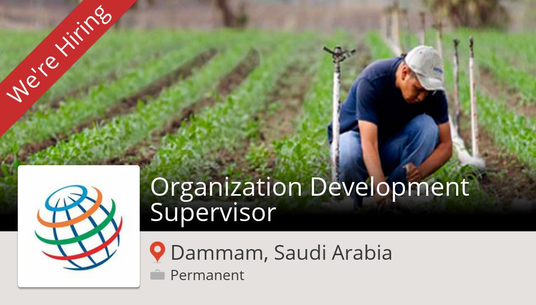 Check out this #job: #Organization #Development Supervisor at #PepsiCo (#DammamSaudiArabia) workfor.us/pepsico/9tg11m