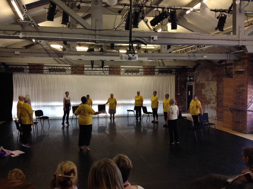 BalletLearning's tweet photo. Fantastic to hear results of @YorkshireDance #DancingInTime research project - how great are @ElderlyAid dancers? 👏 https://t.co/a9QW4AjSZ6