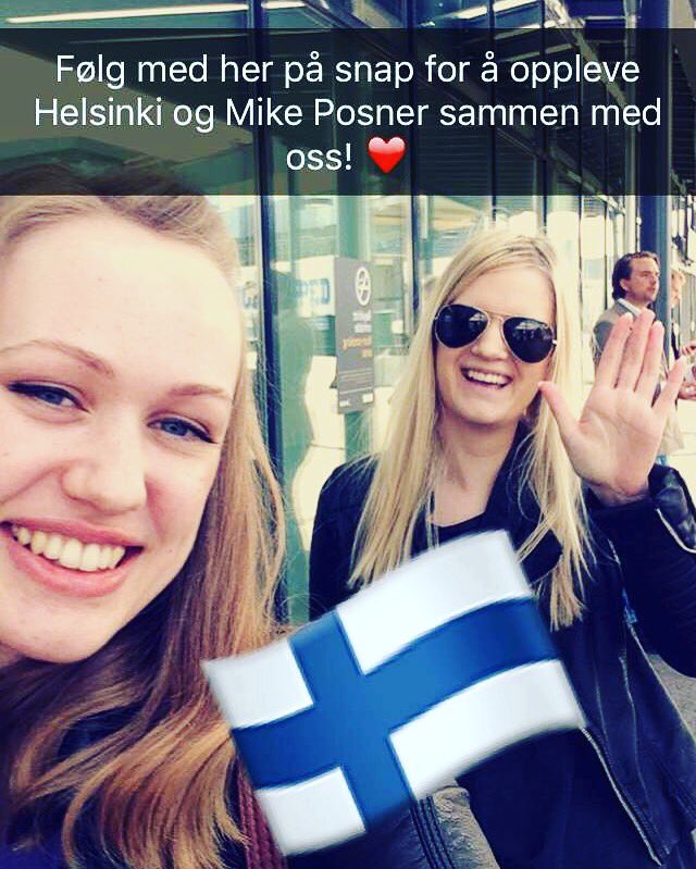 I dag skal vår snap kissnorge på tur! Vi blir med Henriette og venninnen <a href="/UniversalMusicN/">Universal Music Norge</a> for å se <a href="/MikePosner/">Mike Posner</a> 🌍✈️😄🎤