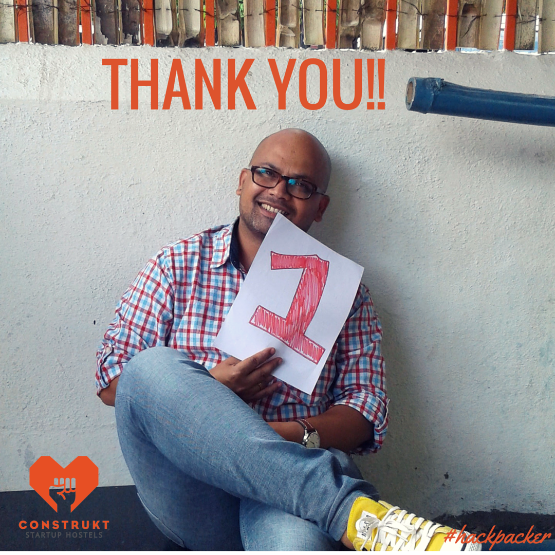 dsh_india's tweet image. #construkthostel is 1 month today, &amp;amp; hosting 17 guests in our 20 bed facility! Thanks to everyone for their support!