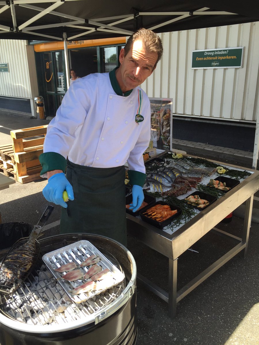 smitvis's tweet photo. #smitvis en Sligro aan de BBQ in den Bosch https://t.co/9WR1wY6qCu