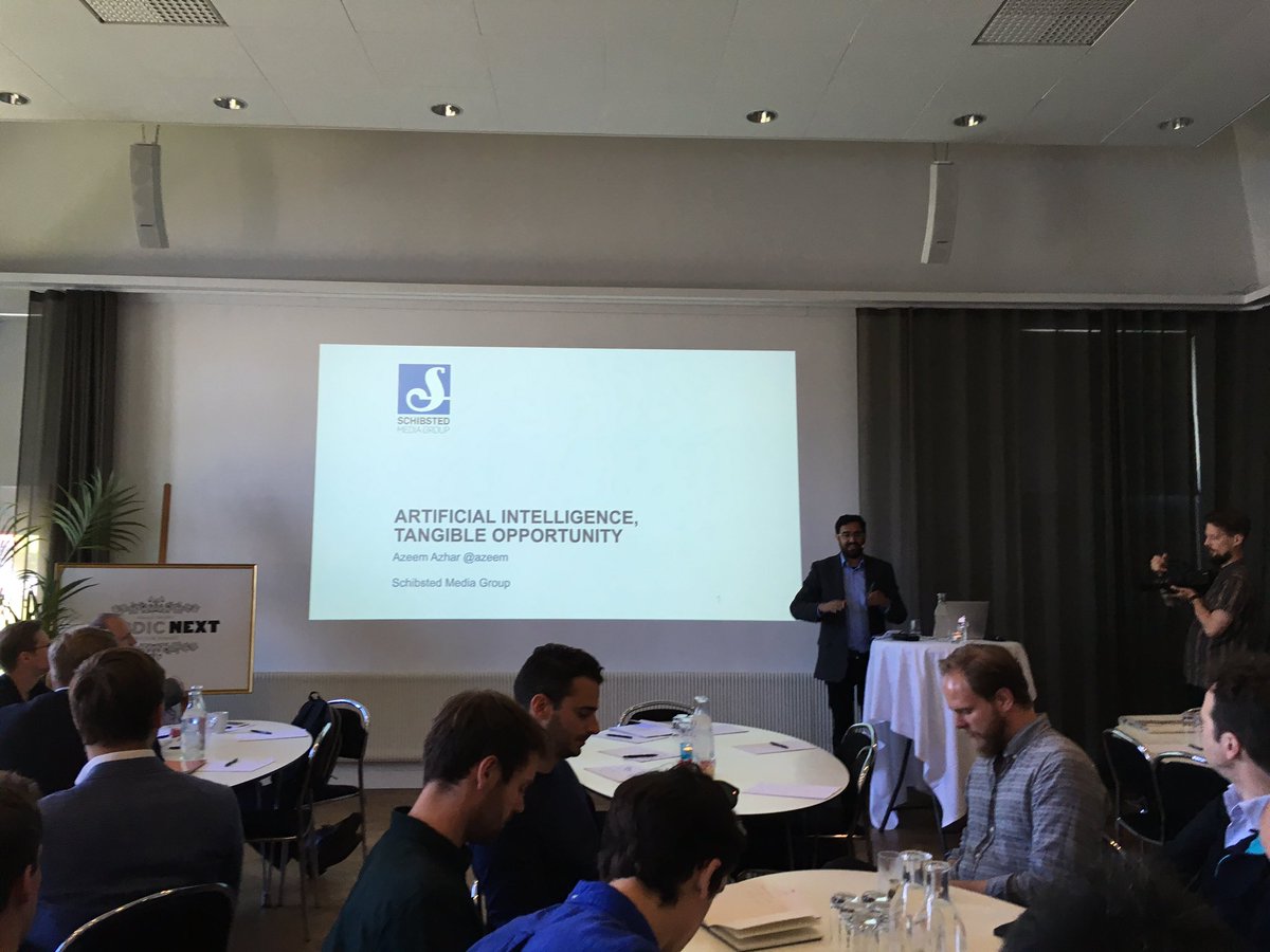 ehn's tweet photo. Highlight of the day at #NordicNext: @azeem on stage https://t.co/Y64JZsErj2