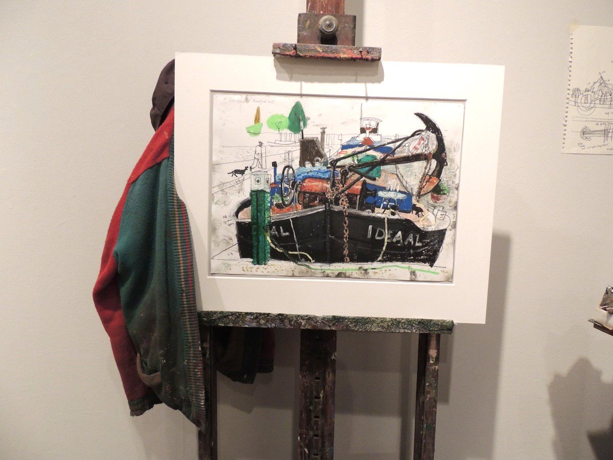 MascallsGallery's tweet photo. An insight into the creative mind of Leon Morrocco-preparatory sketches, brushes, paints &amp; pastels-exh until 25 June https://t.co/EcUZfMC2BZ